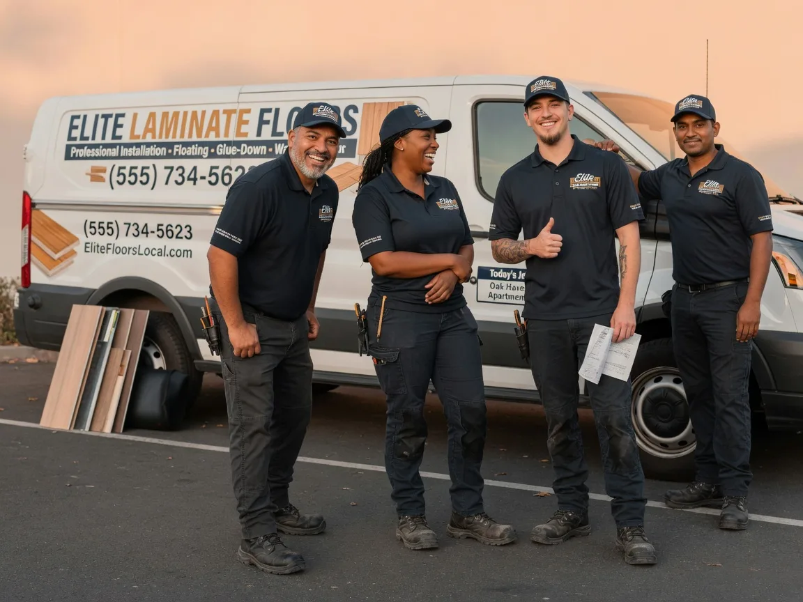 Laminate flooring installation company in Linch, WY